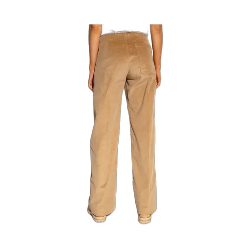 Moncler Corduroy High-Waisted Trousers