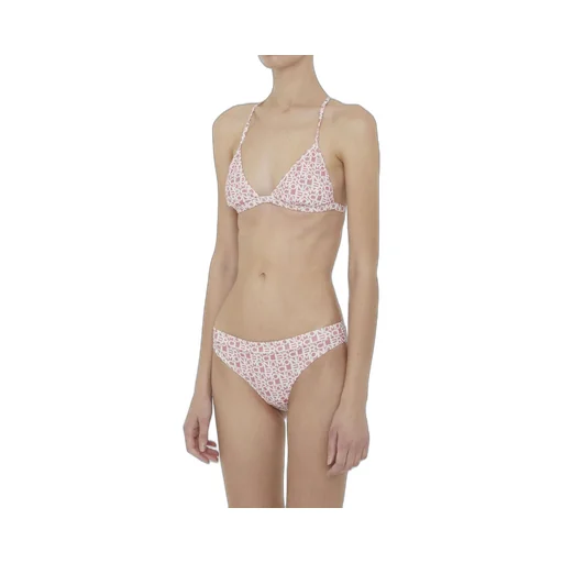 Moncler Allover Logo Printed Alose Two-Piece Bikini Set