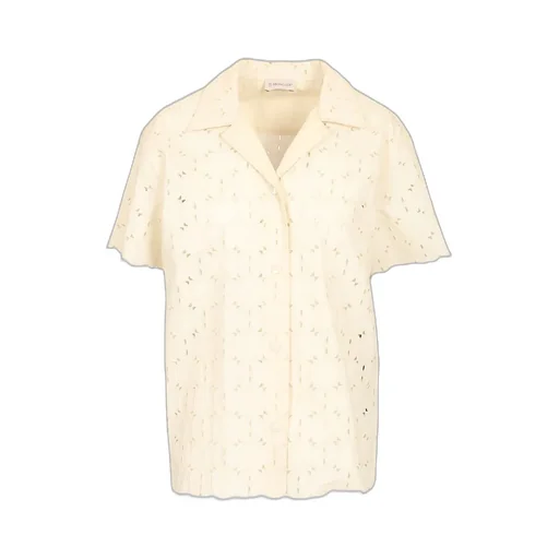 Moncler Short-Sleeved Buttoned Shirt