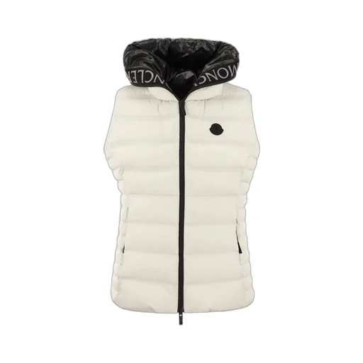 Moncler Logo Patch Zip-Up Padded Gilet