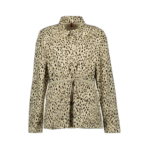 Moncler Drawstring Waist Saulon Twill Field Jacket