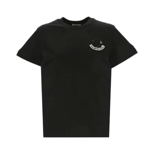Moncler Tennis Logo Patch T-Shirt