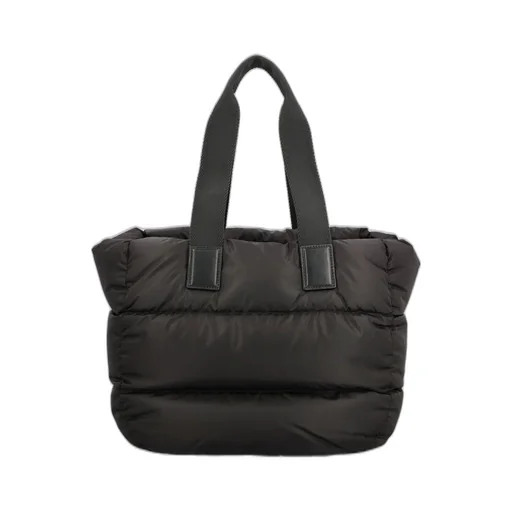 Moncler Logo Patch Padded Tote Bag