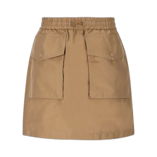 Moncler Logo Patch Drawstring Skirt