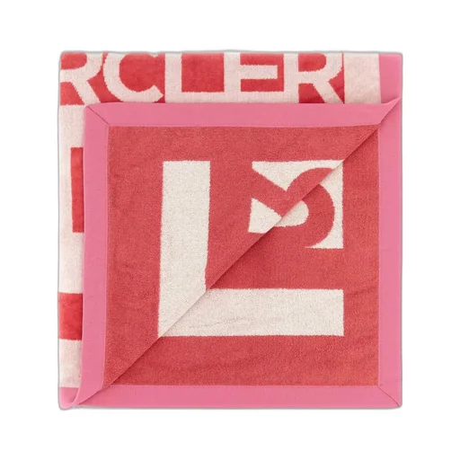 Moncler Allover Logo Patterned Beach Towel