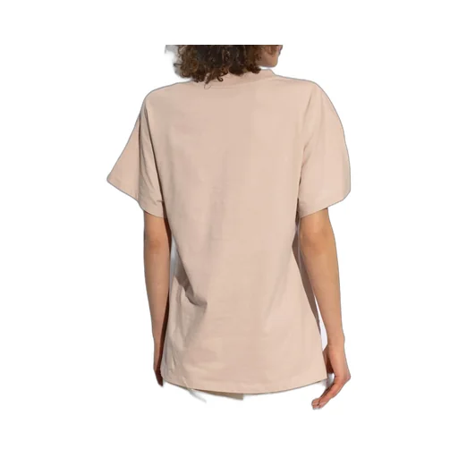 Moncler Embroidered Cursive Logo Crewneck T-Shirt