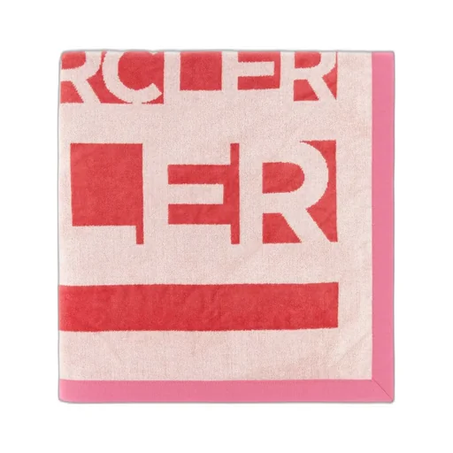 Moncler Allover Logo Patterned Beach Towel