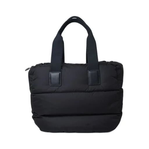 Moncler Logo Patch Puffer Tote Bag