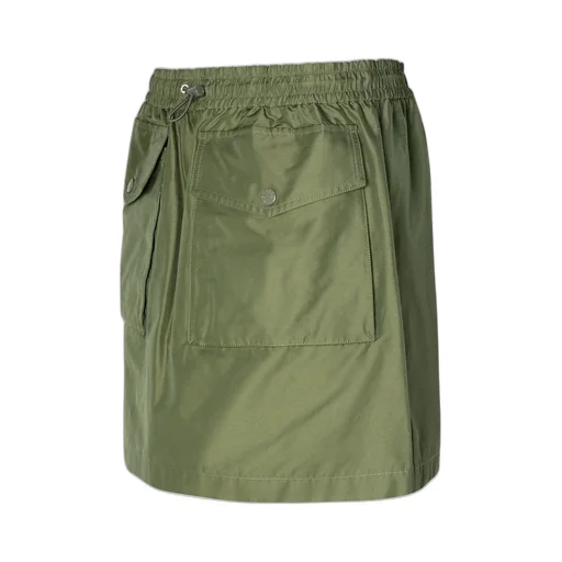 Moncler Logo Patch Drawstring Skirt