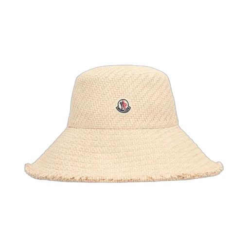 Moncler Logo Patch Woven Hat