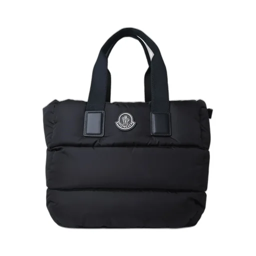 Moncler Logo Patch Puffer Tote Bag