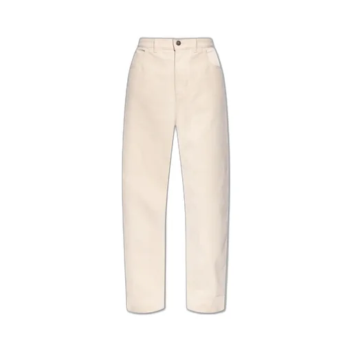 Moncler Cropped Tapered Leg Jeans