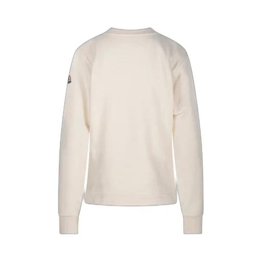 Moncler Logo Patch Crewneck Sweatshirt