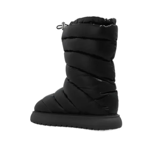 Moncler Logo Motif Patch Puffer Boots