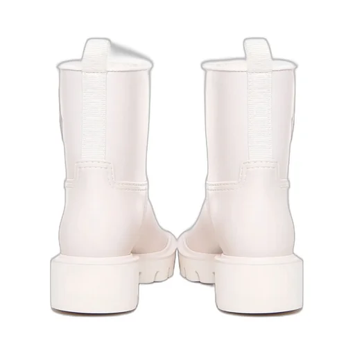 Moncler Kickstream Logo Detailed Ankle Boots
