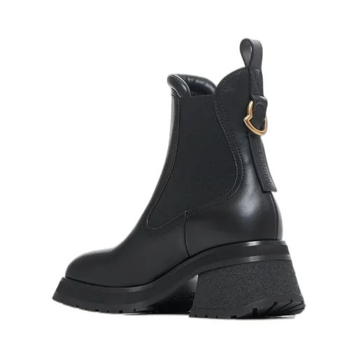 Moncler Gigi Square-Toe Chelsea Boots