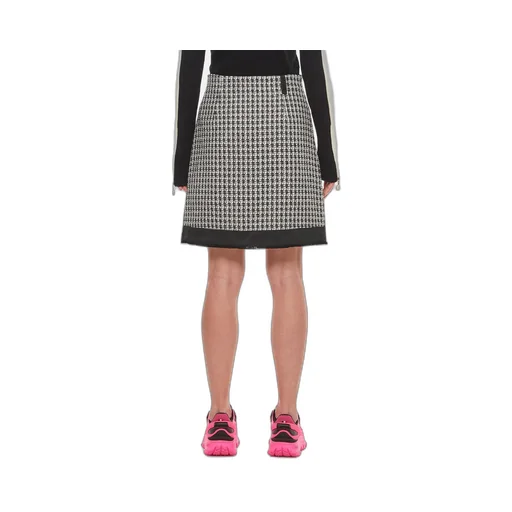 Moncler Tweed Zipped Mini Skirt
