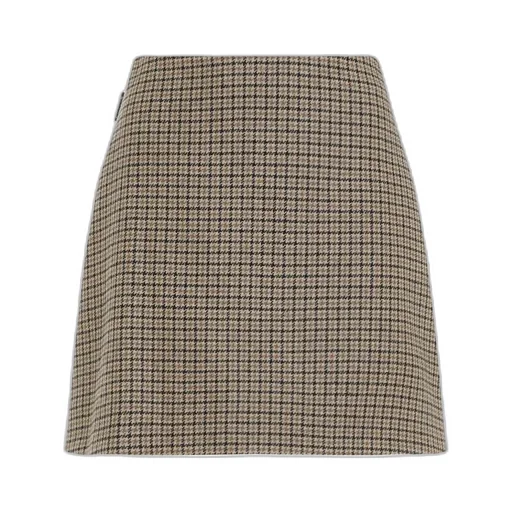 Moncler Checkered Skirt