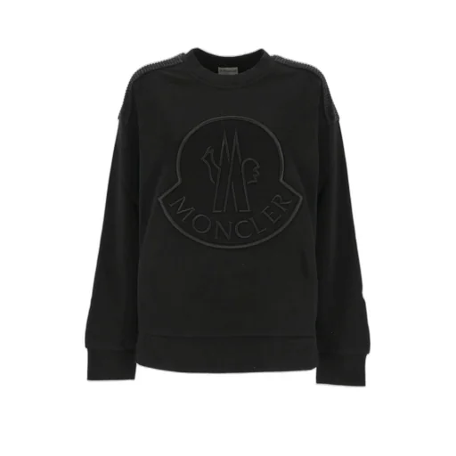 Moncler Logo Embroidered Crewneck Sweatshirt