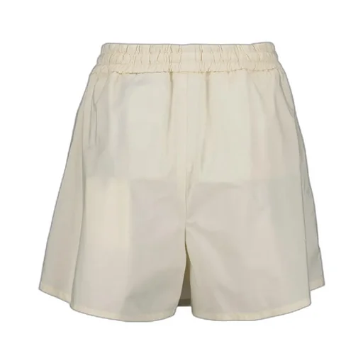 Moncler Elastic Waistband Flared Shorts