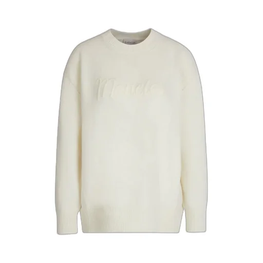 Moncler Logo Embroidered Crewneck Jumper