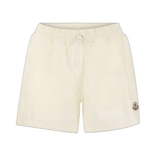Moncler Logo Patch Drawstring Jersey Shorts