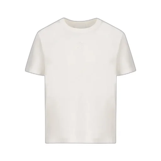 Moncler Logo Embroidered Crewneck T-Shirt