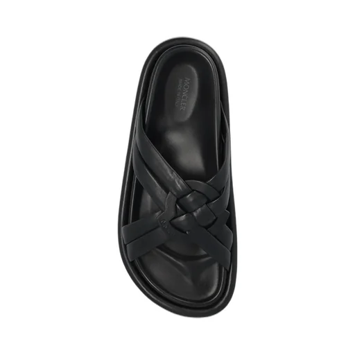 Moncler Logo Embossed Sandals