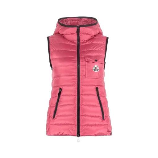 Moncler Logo Patch Zip-Up Gilet