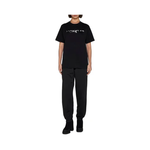 Moncler Logo Embellished Crewneck T-Shirt