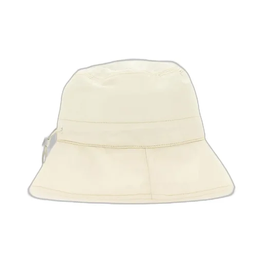 Moncler Logo Patch Wide Brim Bucket Hat