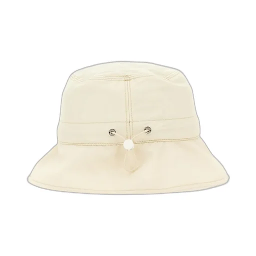 Moncler Logo Patch Wide Brim Bucket Hat