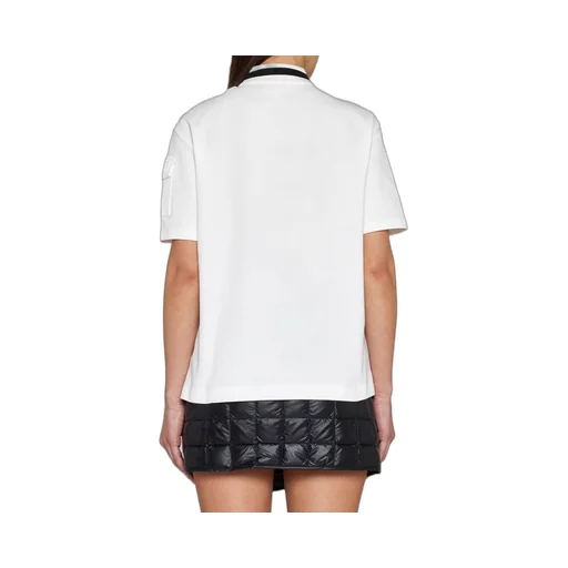 Moncler Logo Embroidered Short-Sleeved Polo Shirt
