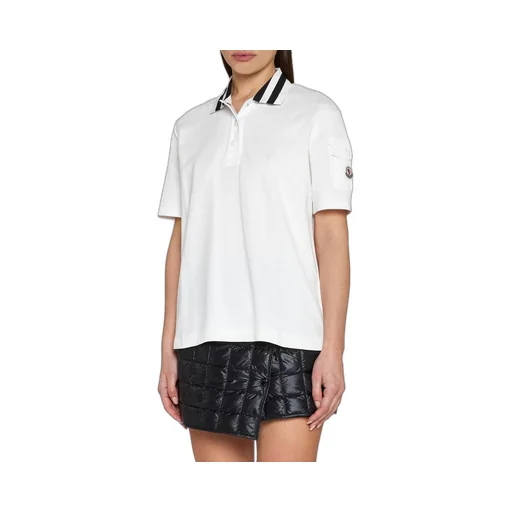 Moncler Logo Embroidered Short-Sleeved Polo Shirt