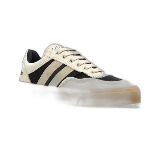 Moncler X Palm Angels Striped Low-Top Sneakers