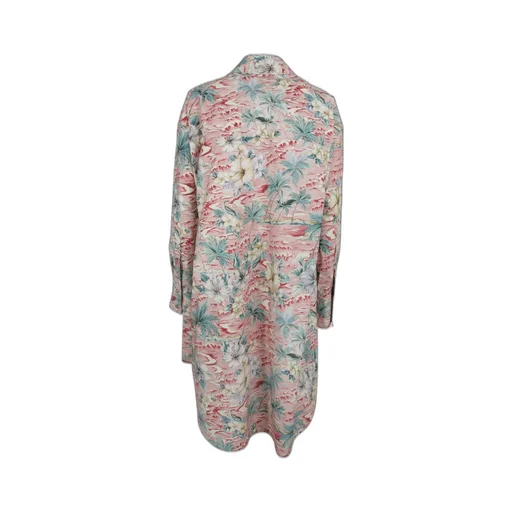 Moncler X Palm Angels Tropical Printed Shirt Dress