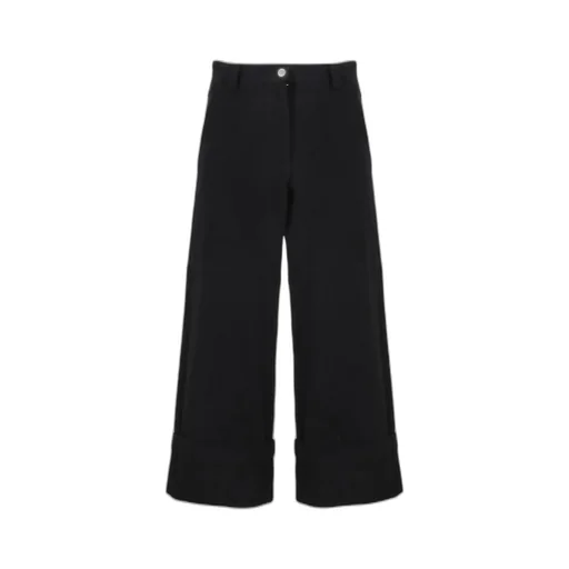 Moncler 1952 Button Detailed Wide Leg Trousers