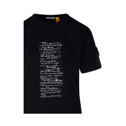 Moncler X Willow Smith Lyrics Printed T-Shirt