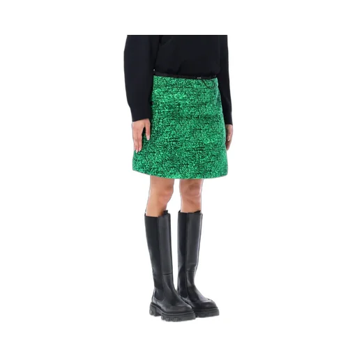 Moncler X Jw Anderson Padded Drawstring Mini Skirt