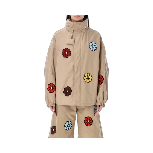 Moncler X Jw Anderson Floral Detailed Jacket
