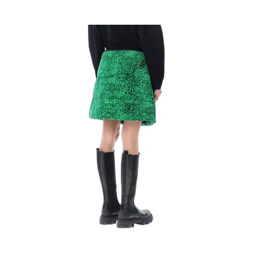 Moncler X Jw Anderson Padded Drawstring Mini Skirt