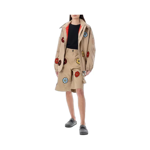Moncler X Jw Anderson Floral Detailed Jacket