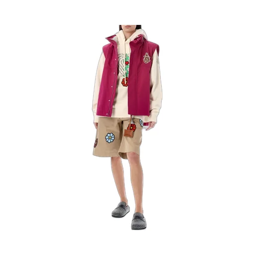 Moncler X Jw Anderson Logo Patch Sleeveless Jacket