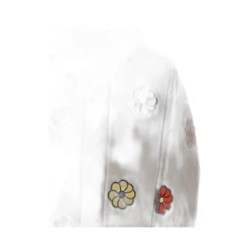 Moncler X Jw Anderson Floral Detailed Jacket