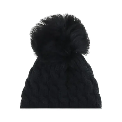 Moncler Grenoble Pompom Cable Knit Beanie