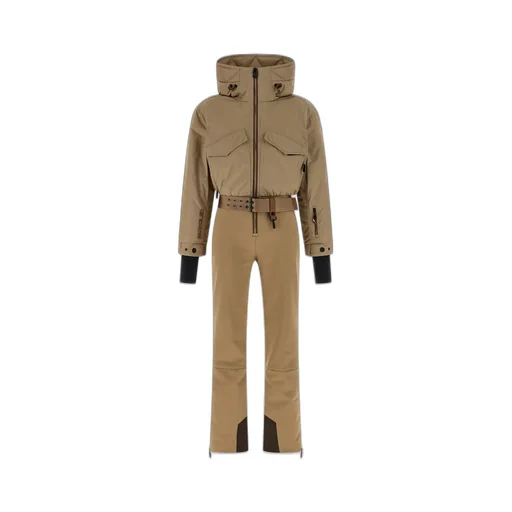 Moncler Grenoble Hooded Down Ski Jumpsuit