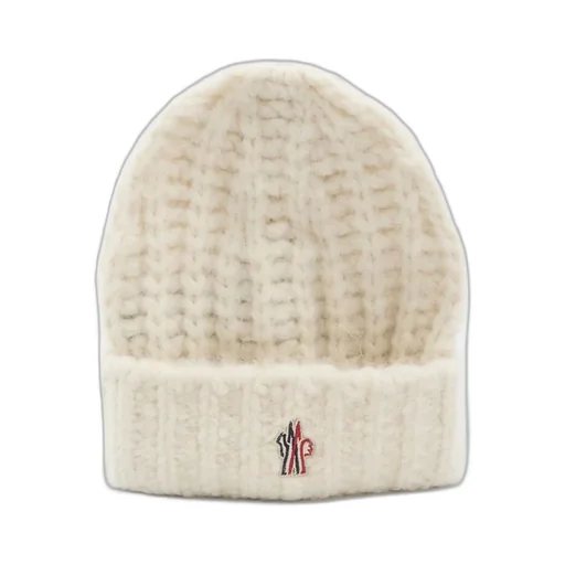 Moncler Grenoble Logo Embroidered Beanie