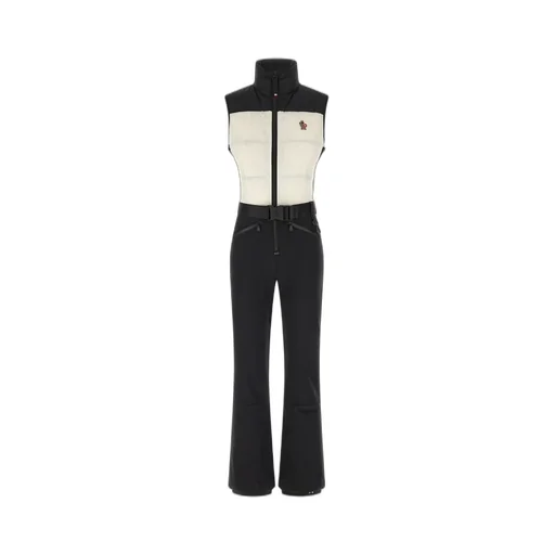 Moncler Grenoble High Neck Sleeveless Ski Jumpsuit