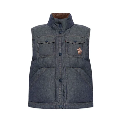 Moncler Grenoble Apres Logo Patch Ski Gilet