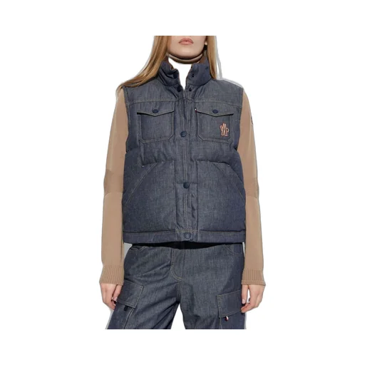 Moncler Grenoble Apres Logo Patch Ski Gilet